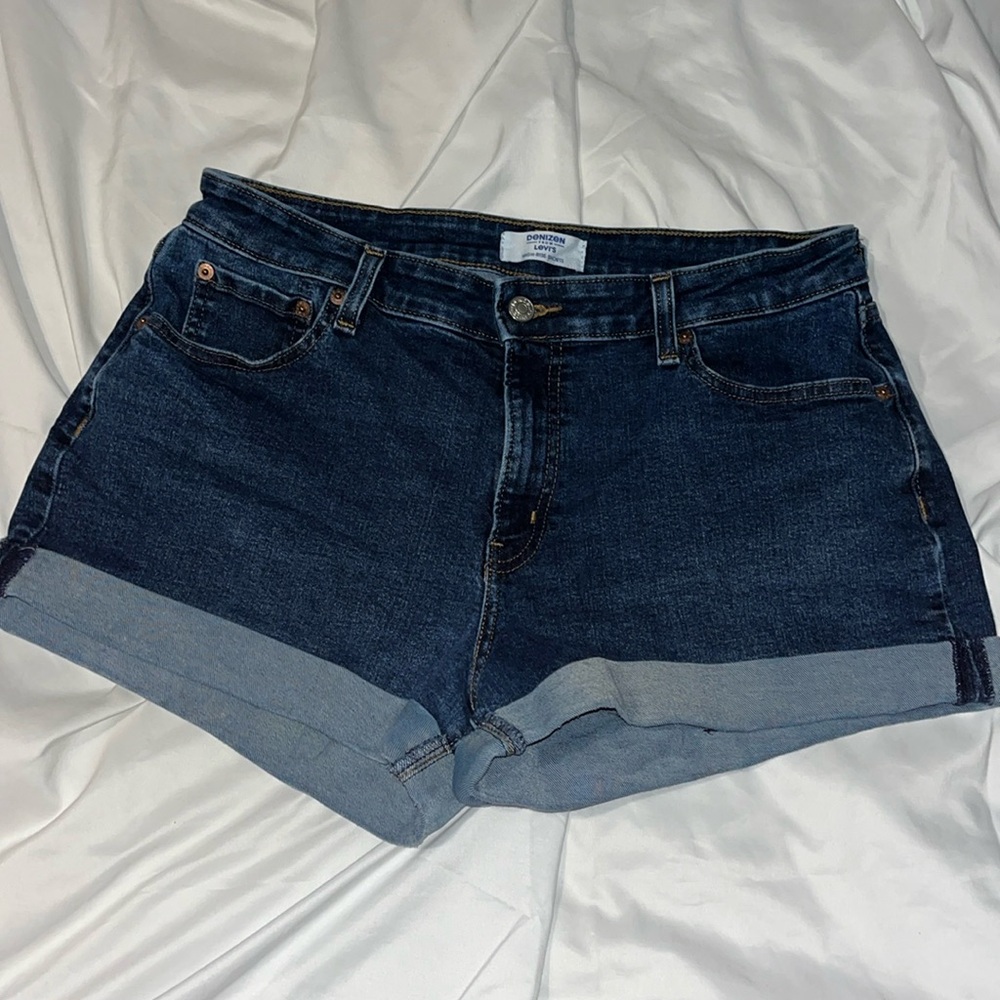 Denizen from Levi’s High Rise Shorts